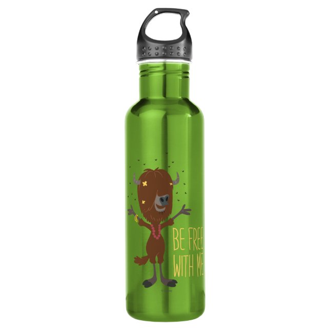Zootopia | Yax - Be Free with Me Water Bottle (Front)