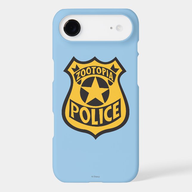 Zootopia | Zootopia Police Badge Case-Mate iPhone Case (Back)
