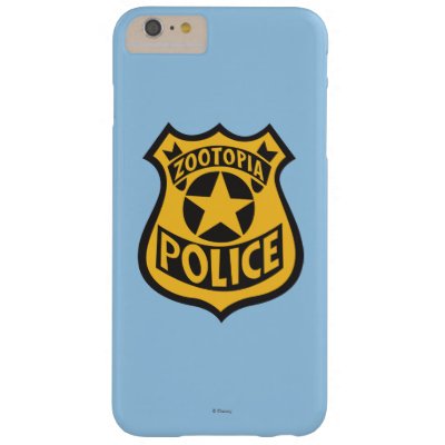 Zootopia | Zootopia Police Badge Barely There iPhone 6 Plus Case