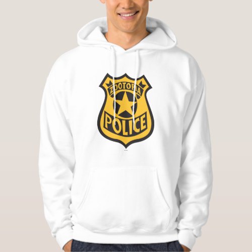 Zootopia  Zootopia Police Badge Hoodie