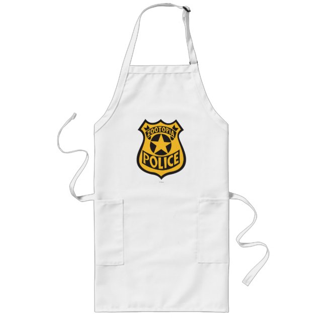 Zootopia | Zootopia Police Badge Long Apron (Front)
