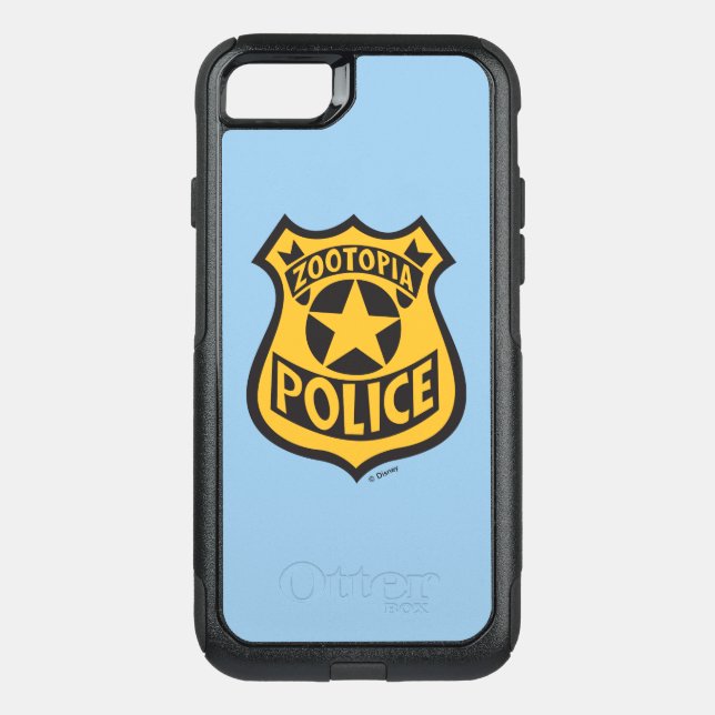 Zootopia | Zootopia Police Badge Otterbox iPhone Case (Back)