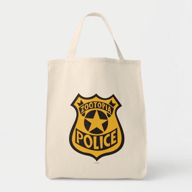 Zootopia | Zootopia Police Badge Tote Bag (Front)