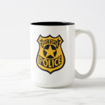 Zootopia | Zootopia Police Badge Two-tone Coffee Mug at Zazzle