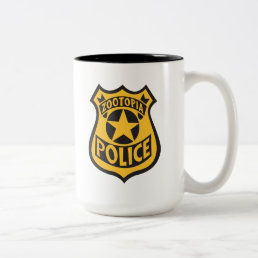 Zootopia | Zootopia Police Badge Two-Tone Coffee Mug