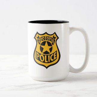 Zootopia | Zootopia Police Badge Two-Tone Coffee Mug
