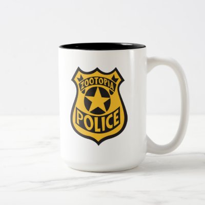 Zootopia | Zootopia Police Badge Two-Tone Coffee Mug