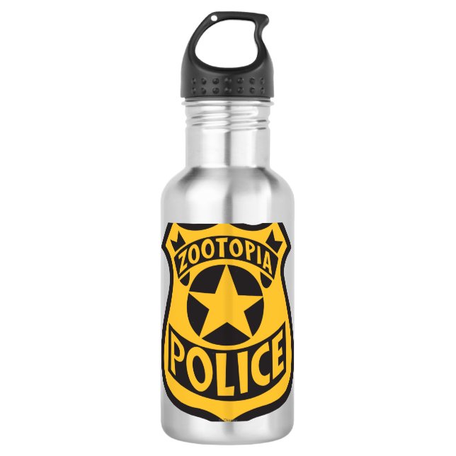 Zootopia | Zootopia Police Badge Water Bottle (Front)