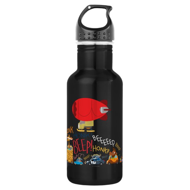 Zootopia | Zootopia Traffic Stainless Steel Water Bottle (Front)
