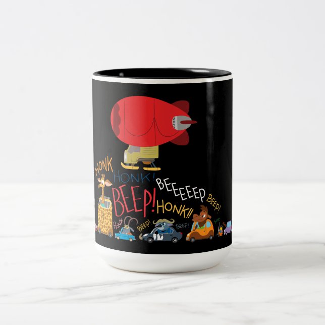 Zootopia | Zootopia Traffic Two-Tone Coffee Mug (Center)