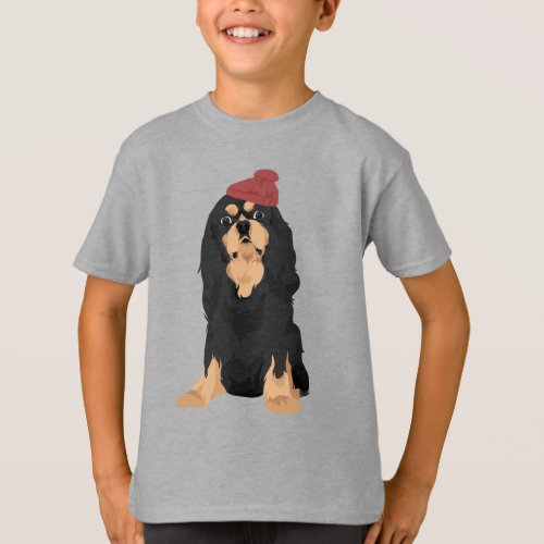 Zora The Black  Tan Cavalier King Charles Spaniel T_Shirt