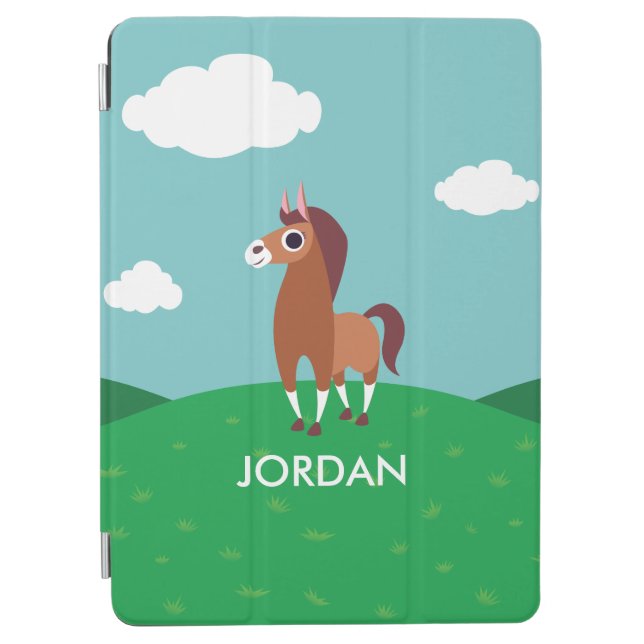 Zora the Horse iPad Air Cover (Front)