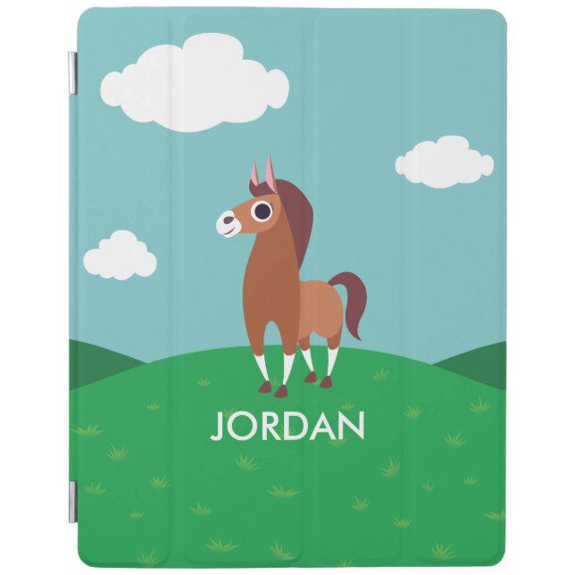 Zora the Horse iPad Smart Cover (Front)