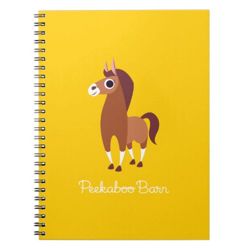 Zora the Horse Notebook