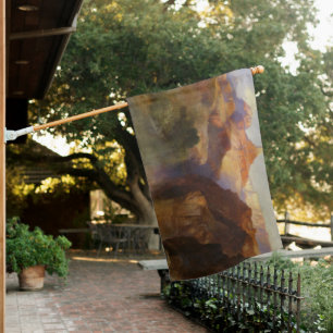 Zoraster Peak (Grand Canyon in Arizona, USA) House Flag