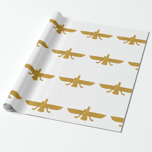 Zorastrian Symbol Wrapping Paper