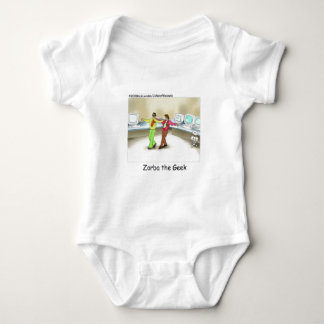 Zorba The Geek Funny Gifts & Collectibles Baby Bodysuit