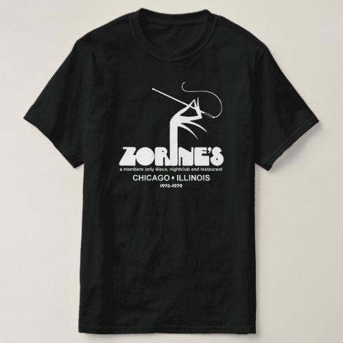 Zorines restaurant disco nightclub Chicago IL T_Shirt