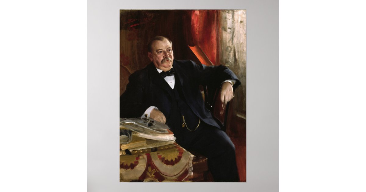 Zorn - Portrait By Anders Zorn Poster | Zazzle