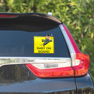 ZORO BABY ON BOARD - CAR STICKER