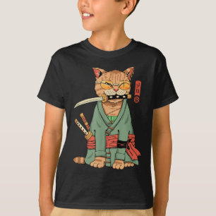 Zoro Cat Warrior T-Shirt