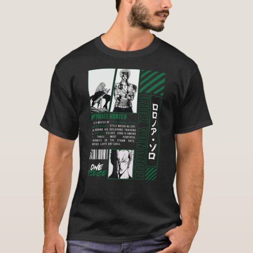 ZORO _ ONE PIECE _ URBAN Coll V01  T_Shirt