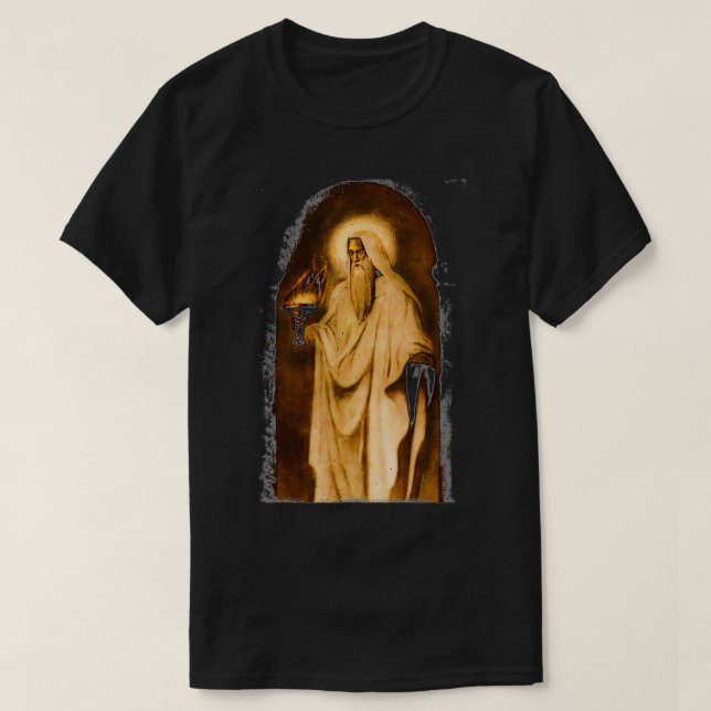 Zoroaster Zarathustra Spitama Iranian Prophet  T-Shirt (Design Front)