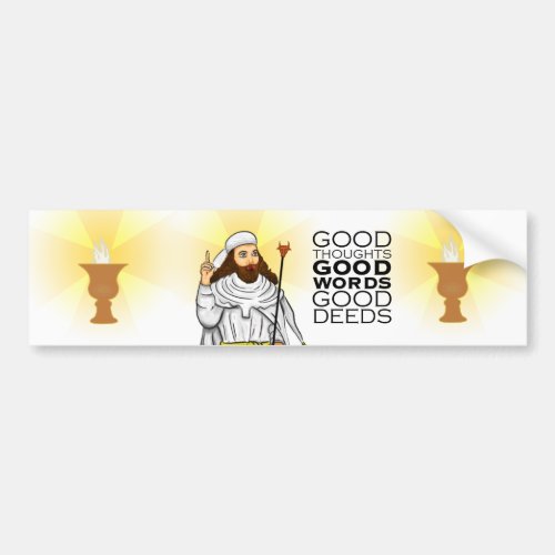 Zoroastrian Bumper Sticker