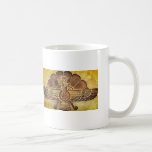 Zoroastrian Faravahar Symbol Coffee Mug