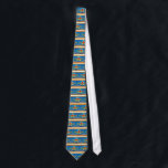 Zoroastrian Persian Faravahar Neck Tie<br><div class="desc">Faravahar is the symbol of Zoroastrianism,  the state religion of ancient Persia today Iran. Representing Zartosht's principles of “Good Thoughts,  Good Words and Good Deeds”.</div>