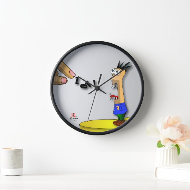 Zot Wall Clock Number 3 - The Message (Home)