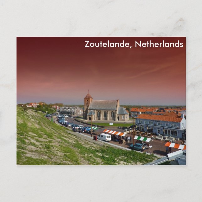 Zoutelande, Netherlands Postcard (Front)