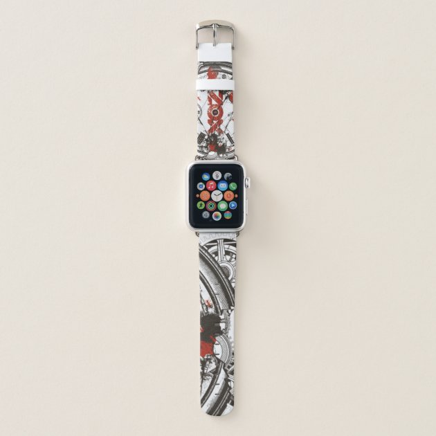 ZOX Band ClockWorks Apple Watch Band Zazzle