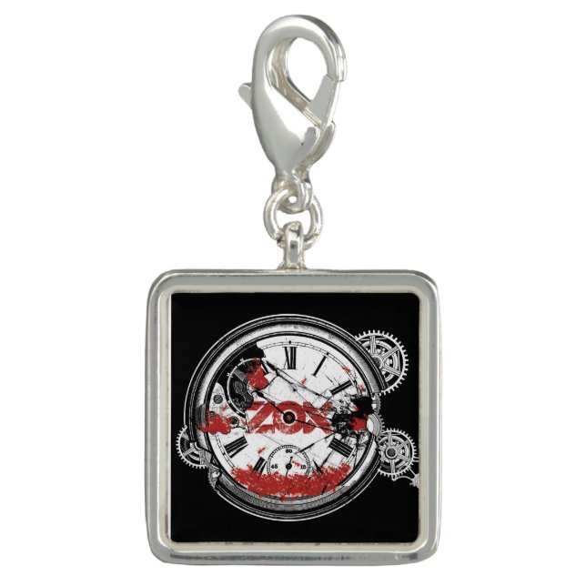 ZOX Band - ClockWorks - Shoe-Zipper Pull Charm (Front)