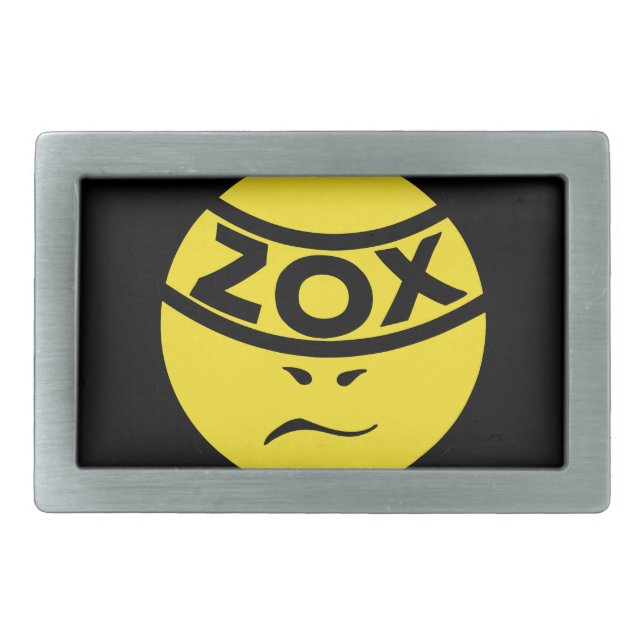 ZOX Band - ZOXMAN - Belt Buckle (Front)