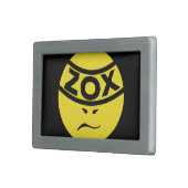 ZOX Band - ZOXMAN - Belt Buckle (Front Right)