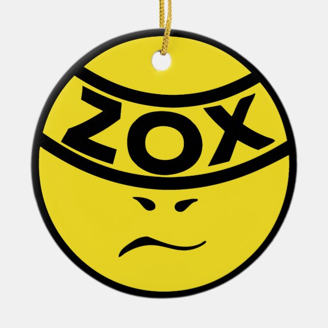 ZOX Band - ZOXMAN - Ceramic Ornament (Front)