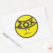 ZOX Band - ZOXMAN - Classic 3" Round Sticker (Envelope)