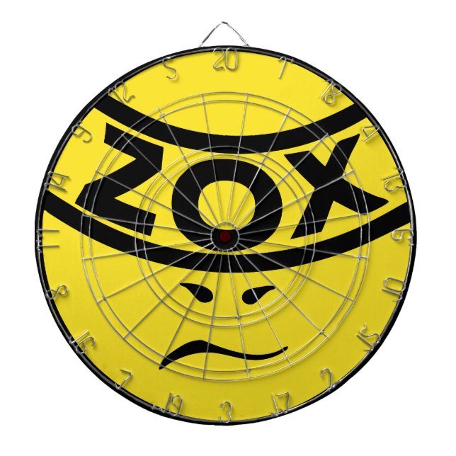 ZOX Band - ZOXMAN - Dart Board (Front)