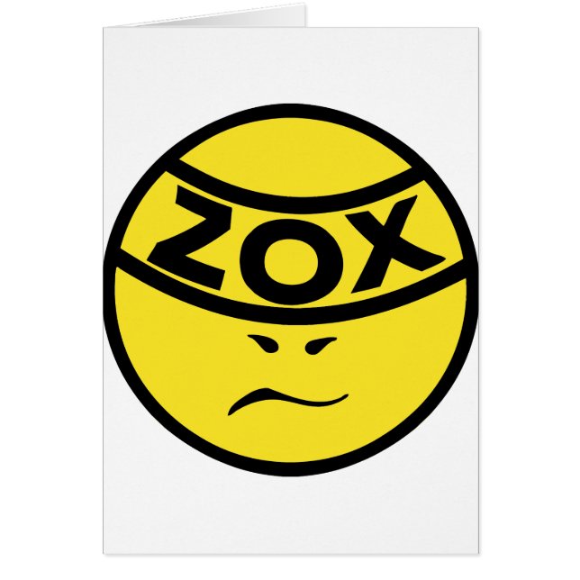 ZOX Band - ZOXMAN - Gift Card (Front)