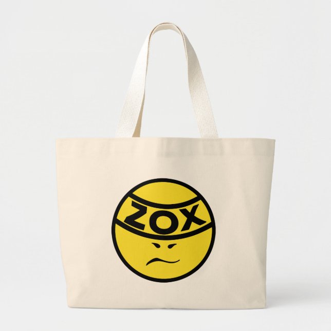 ZOX Band - ZOXMAN - Large Tote Bag (Front)