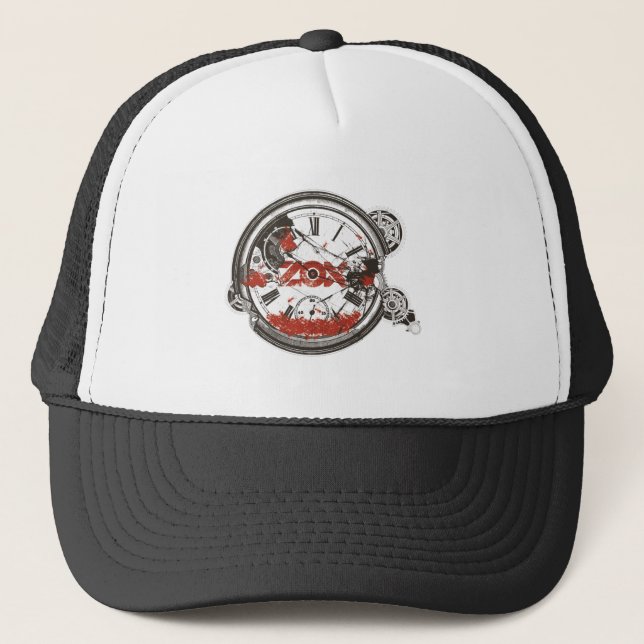 ZOX - Line in the Sand - ClockWorks - Trucker Hat (Front)