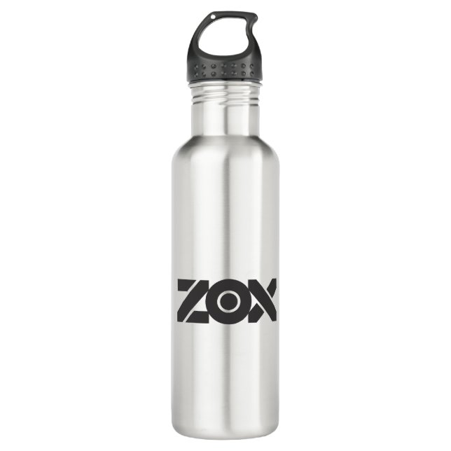 ZOX - Line in the Sand TypeFace Stainless Steel Water Bottle (Front)