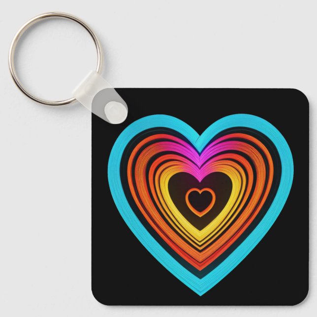 ZOYNK Heart Keychain (Front)