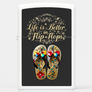 ZOYNK Life is Better in Flip Flops 0044154 Zippo Lighter