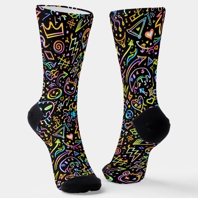 Zoynk Neon Socks 0047482 (Angled)