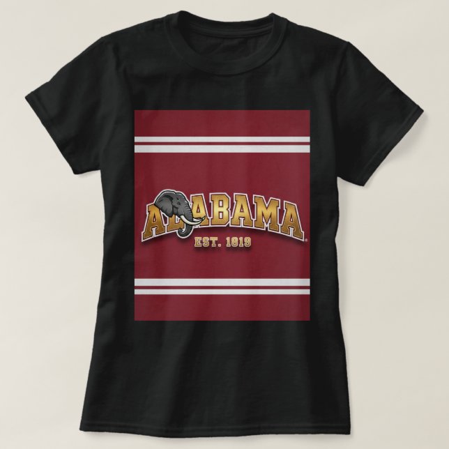 ZOYNK T-Shirt Graphics Alabama 0045177 (Design Front)