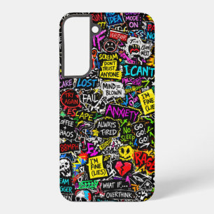 ZOYNKLAB Experiment 0047025 Chaos Samsung Galaxy S22+ Case
