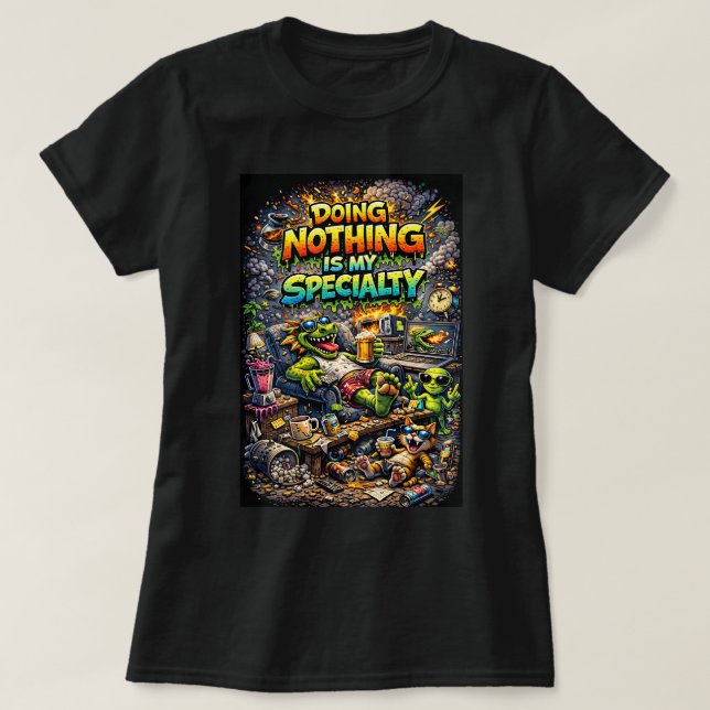 ZOYNKLAB Experiment 0047084 T-Shirt (Design Front)