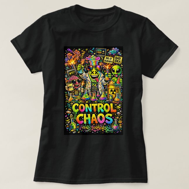ZOYNKLAB Experiment 0047116 T-Shirt (Design Front)